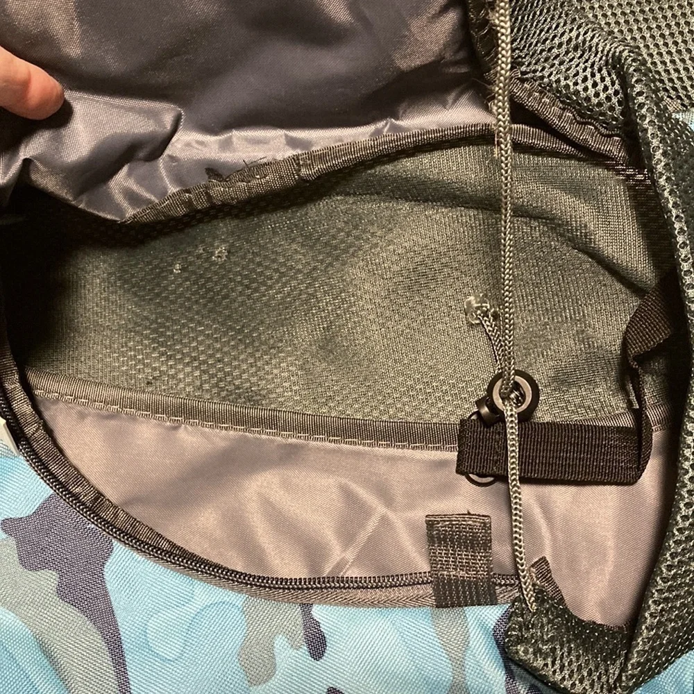 Smont Small Pet Carrier in Blue Cammo Print